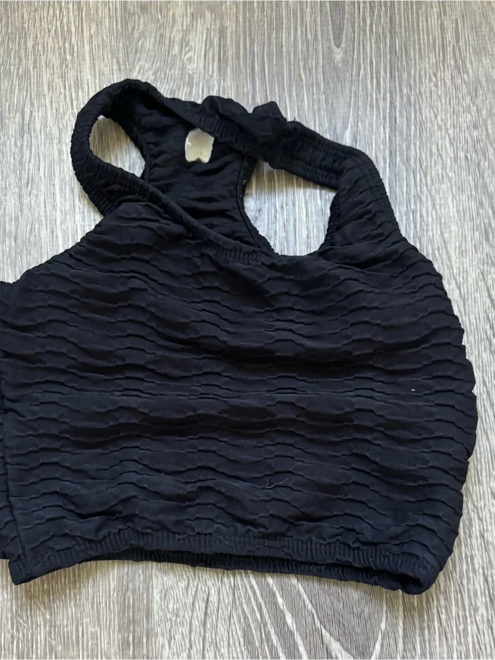 Booty by Brabants Girls Black Textured 3-Piece  Set 3T-6Y